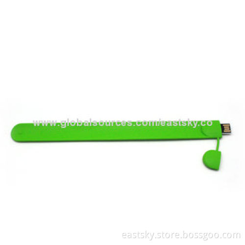 Wristband USB Drive, ESU-C43, Waterproof and Dust-proof, Capacity from 64MB to 32GBNew